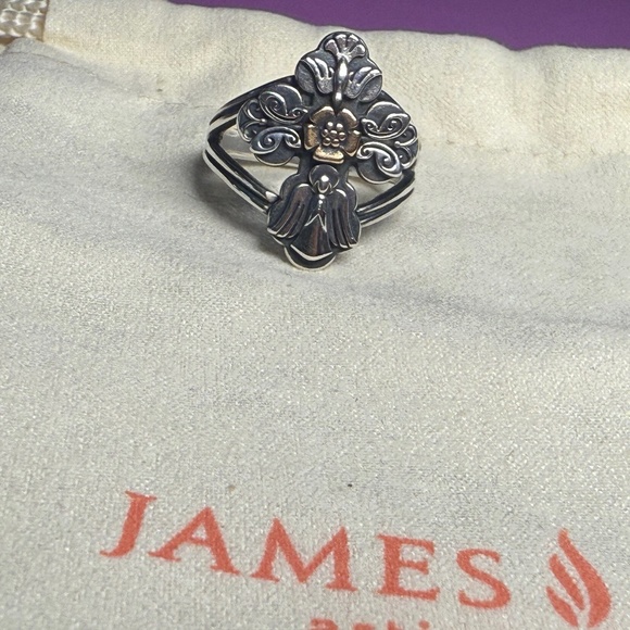 James Avery Religious Ring - Picture 1 of 5
